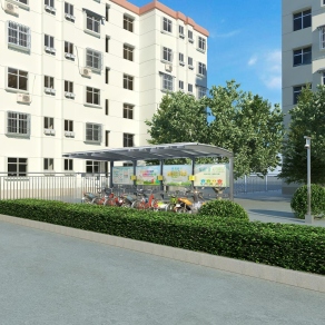 现代多层住宅3D模型下载